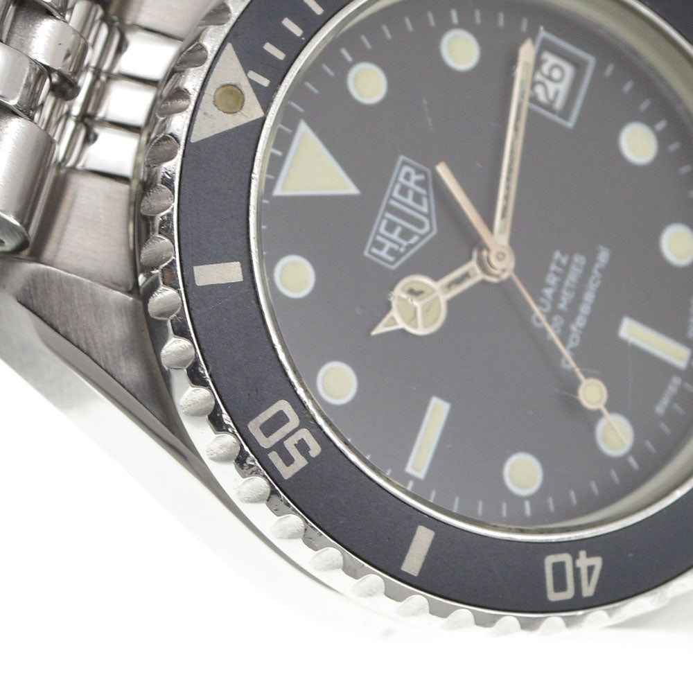 TAG HEUER 1000 Series Professional 200m 980.013 black Dial Quartz Men's
 Watch J#145030