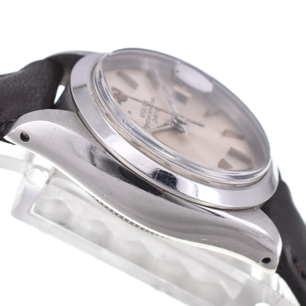 ROLEX Oyster Perpetual Date 6916 vintage Cal.2030 Silver Dial Automatic Ladies
 Watch J#145032