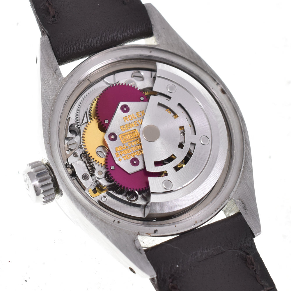 ROLEX Oyster Perpetual Date 6916 vintage Cal.2030 Silver Dial Automatic Ladies
 Watch J#145032