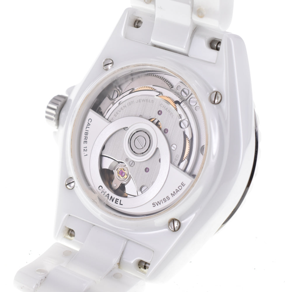 with paper CHANEL J12 phantom H6186 white Dial Automatic Men's
 Watch J#145033