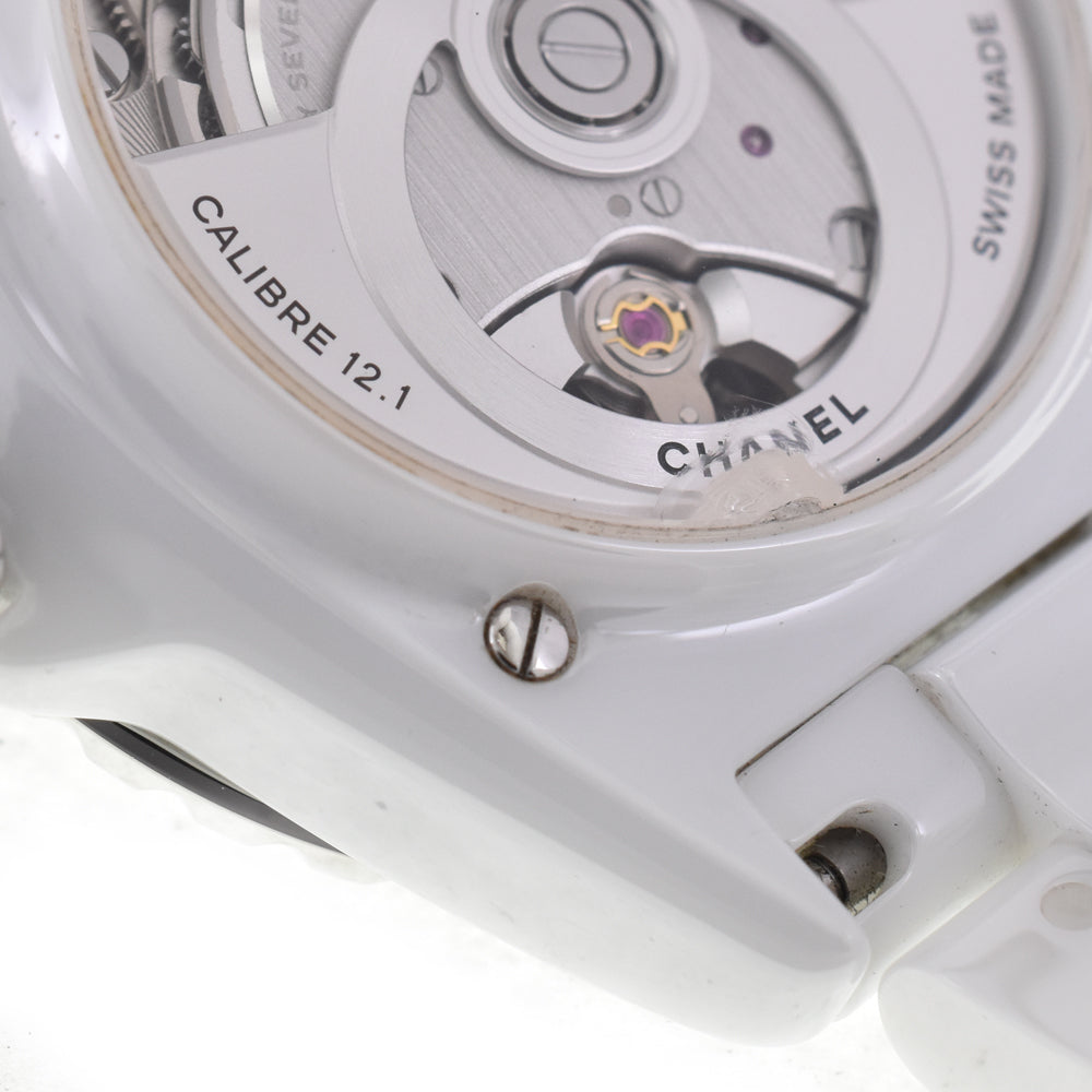 with paper CHANEL J12 phantom H6186 white Dial Automatic Men's
 Watch J#145033