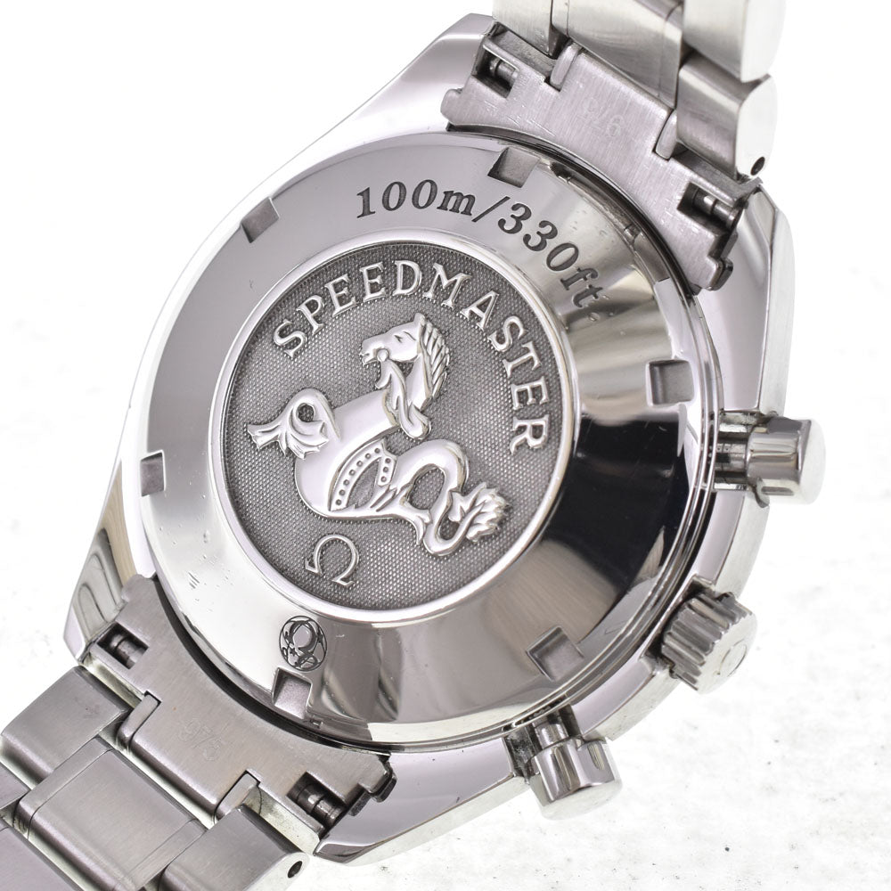 with paper OMEGA Speedmaster 323.30.40.40.04.001 Date Chronograph white Dial Automatic Men's
 Watch I#145037