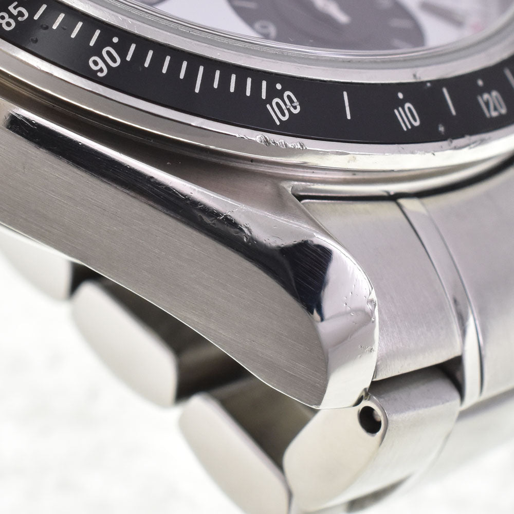 with paper OMEGA Speedmaster 323.30.40.40.04.001 Date Chronograph white Dial Automatic Men's
 Watch I#145037