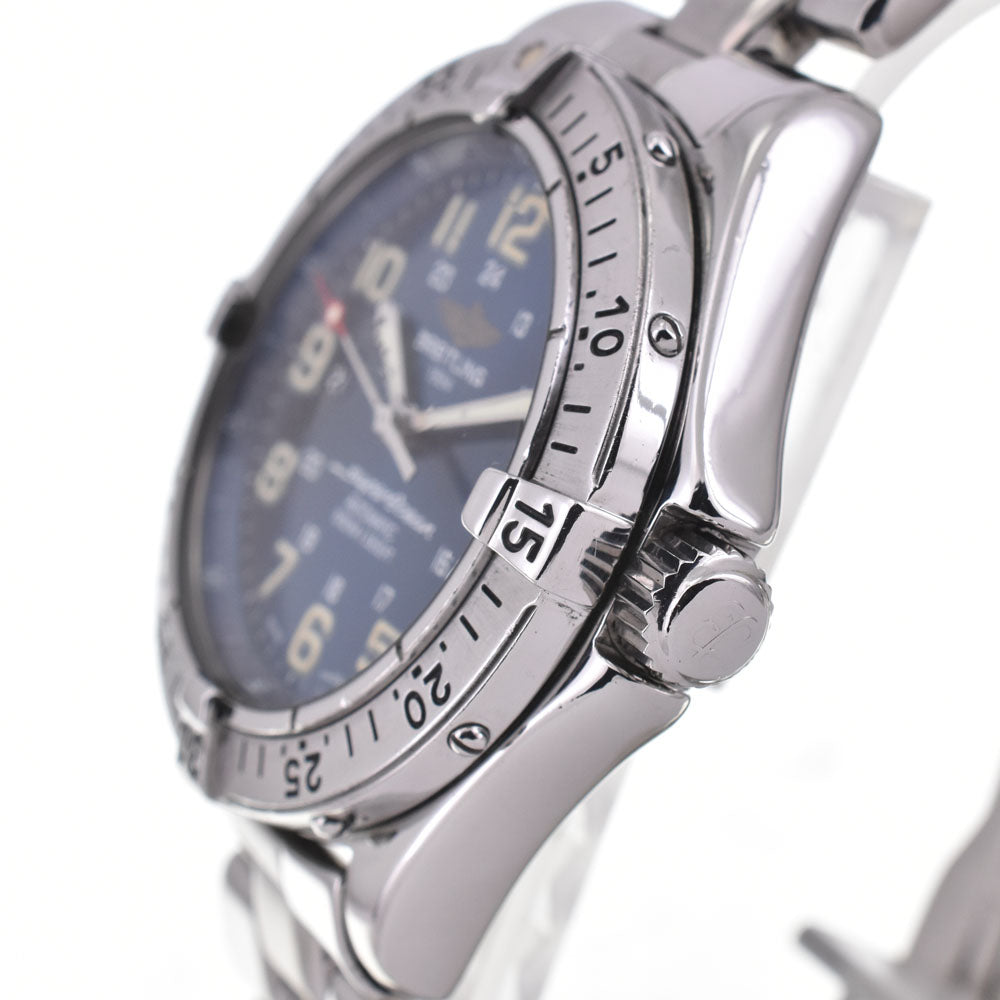 BREITLING Super Ocean A17040 Date Navy Dial Automatic Men's
 Watch J#145041