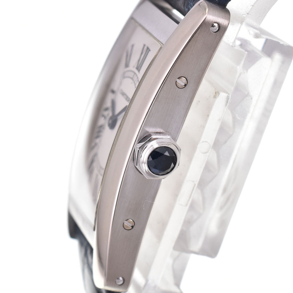with paper CARTIER Tank american W2601956 K18WG Ivory Dial Quartz Ladies
 Watch M#145048