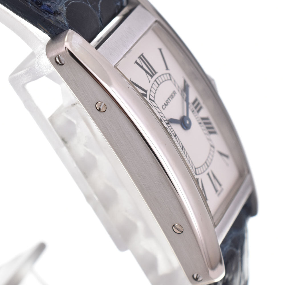 with paper CARTIER Tank american W2601956 K18WG Ivory Dial Quartz Ladies
 Watch M#145048