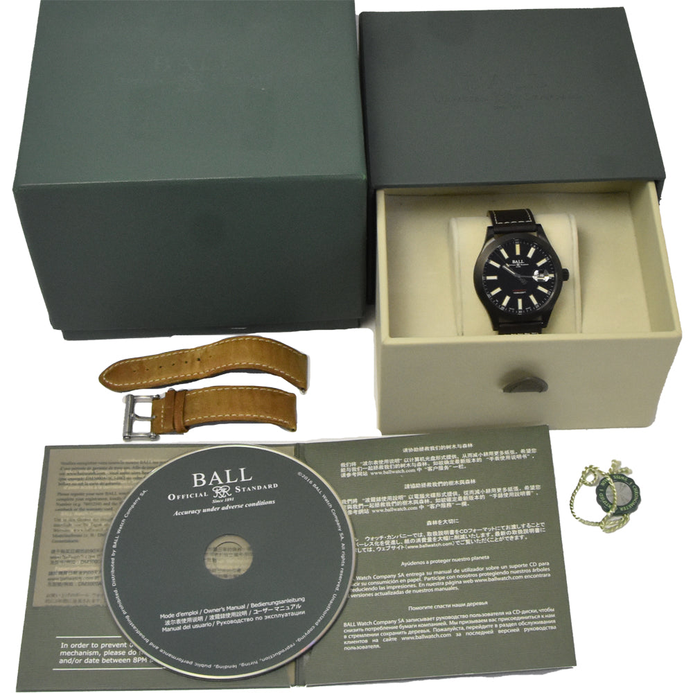 BALLWATCH Engineer II Green Beret NM2028C-L4CJ-BK black Dial Automatic Men's
 Watch I#145052