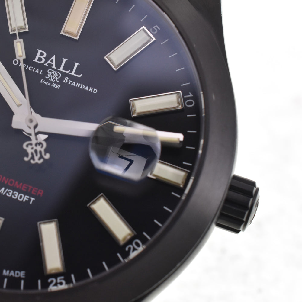 BALLWATCH Engineer II Green Beret NM2028C-L4CJ-BK black Dial Automatic Men's
 Watch I#145052