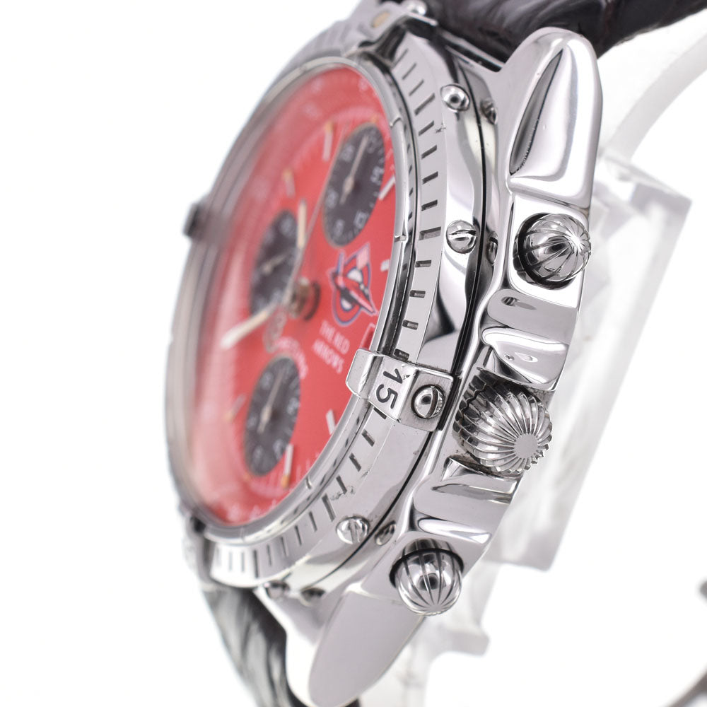 BREITLING Chronomat Red Arrows A13050.1 Date Red Dial Automatic Men's
 Watch J#145053