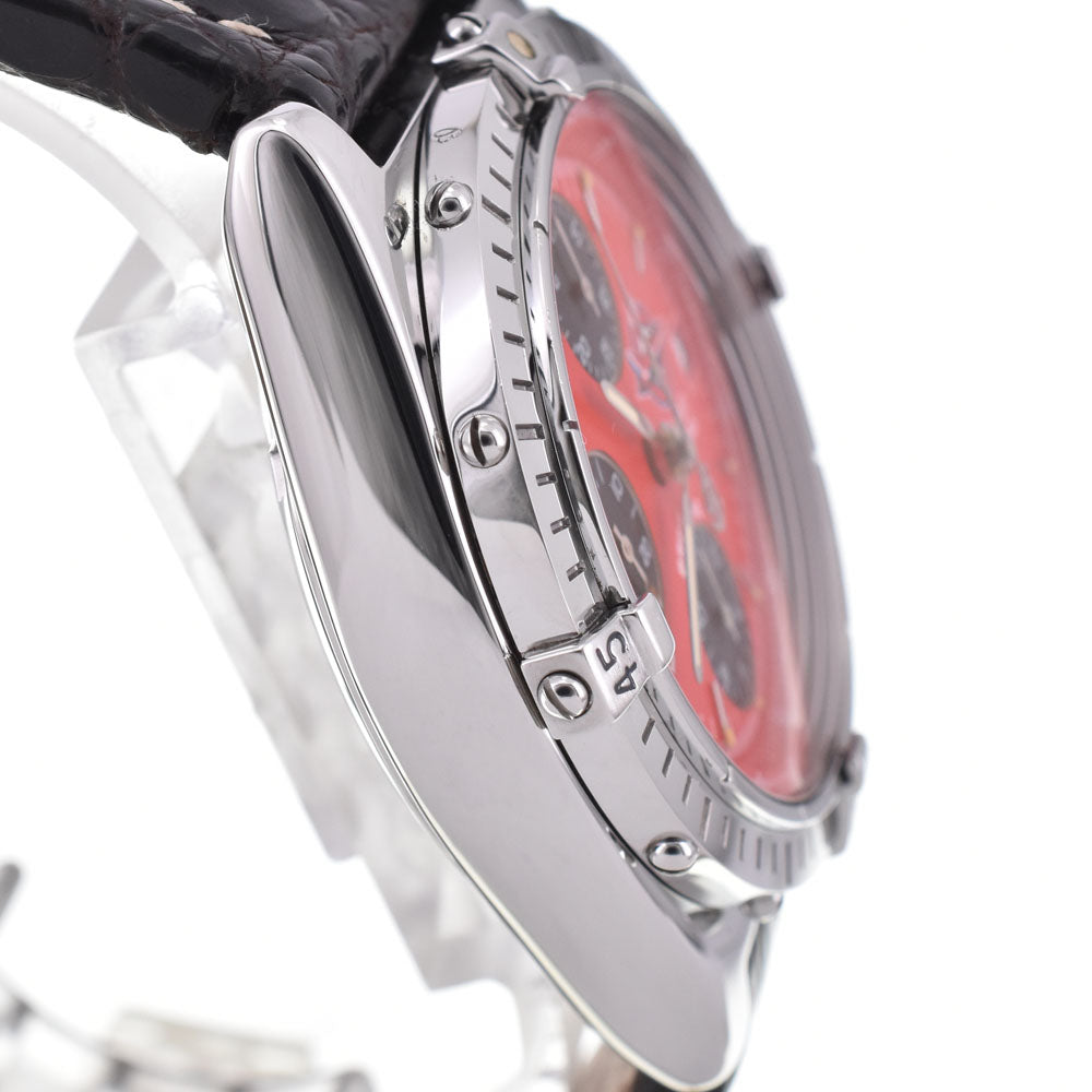 BREITLING Chronomat Red Arrows A13050.1 Date Red Dial Automatic Men's
 Watch J#145053
