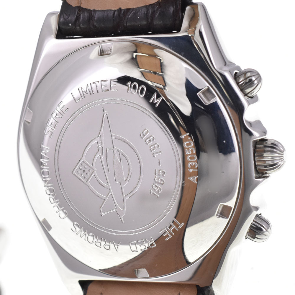 BREITLING Chronomat Red Arrows A13050.1 Date Red Dial Automatic Men's
 Watch J#145053