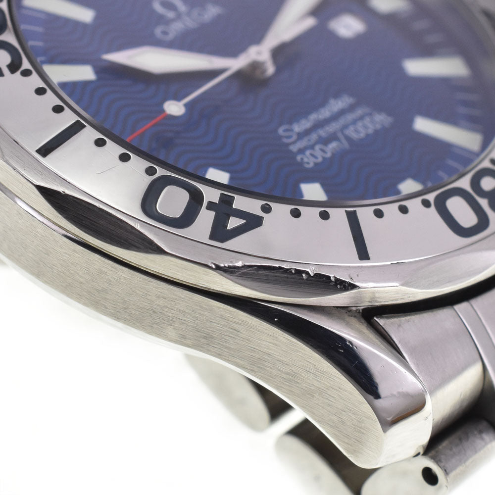 OMEGA Seamaster Professional 300M 2265.80 Date blue Dial Quartz Men's
 Watch K#145056