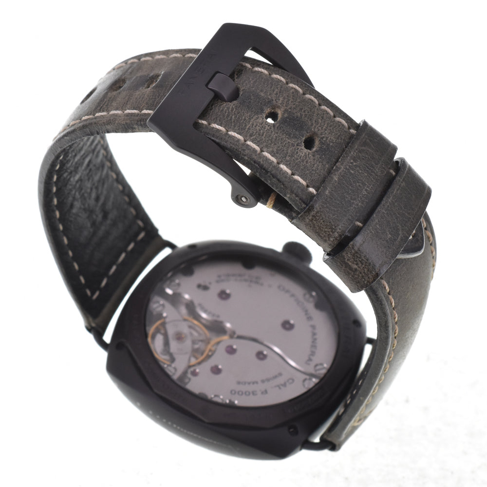 with paper PANERAI Radiomir Composite 3 Days PAM00504 black Dial Hand Winding Men's
 Watch I#145057