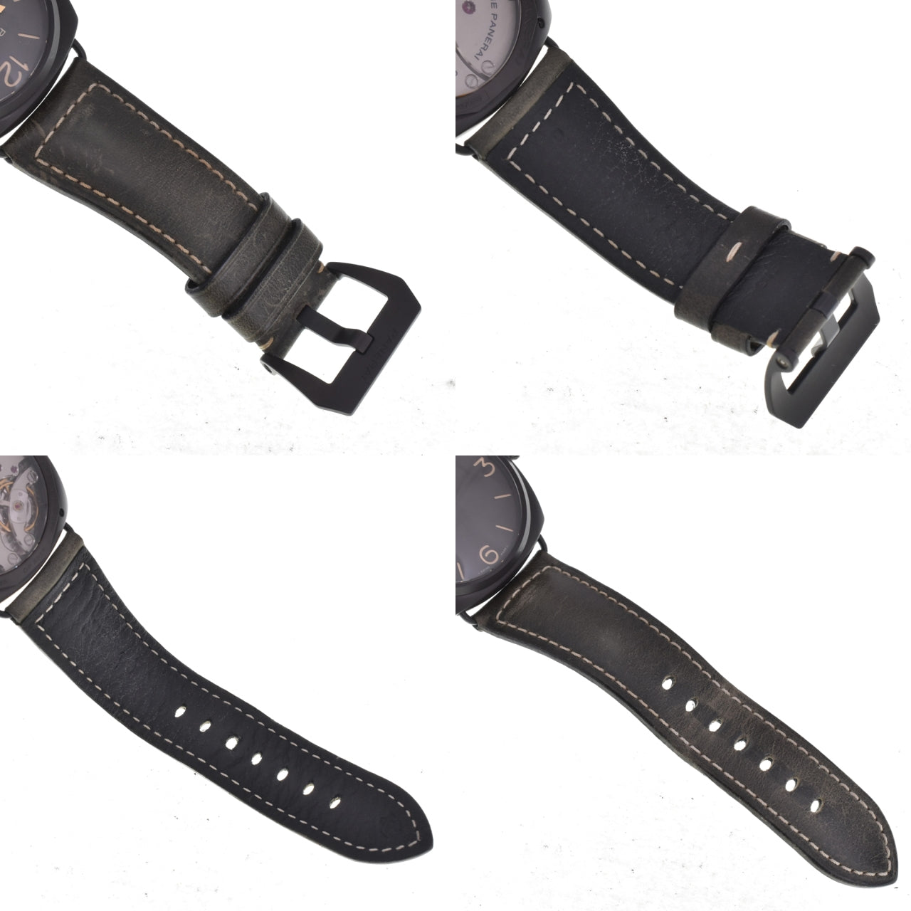 with paper PANERAI Radiomir Composite 3 Days PAM00504 black Dial Hand Winding Men's
 Watch I#145057