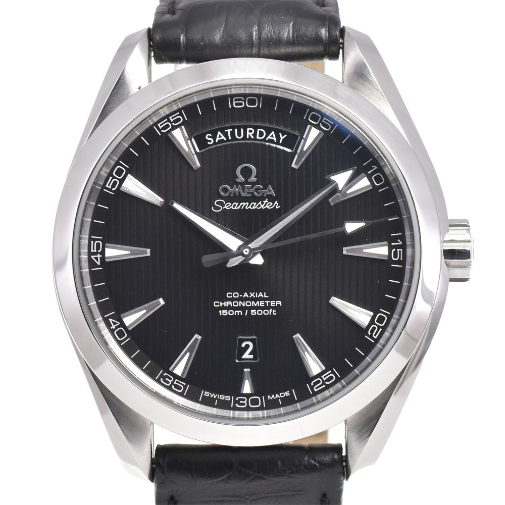 OMEGA Seamaster Aqua Terra 31.13.42.22.01.001 Day date black Dial Automatic Men's
 Watch J#145059