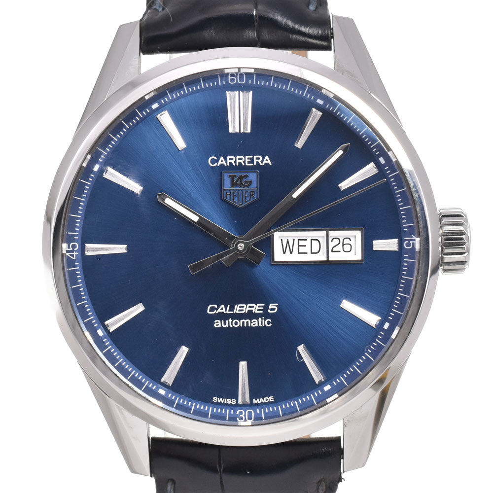 with paper TAG HEUER Carrera WAR201E Caliber 5 blue Dial Automatic Men's
 Watch I#145062