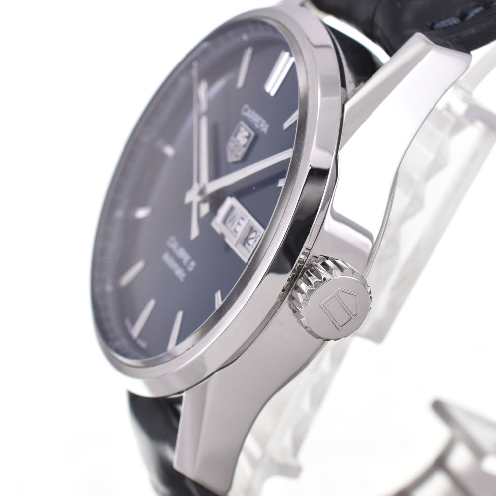 with paper TAG HEUER Carrera WAR201E Caliber 5 blue Dial Automatic Men's
 Watch I#145062