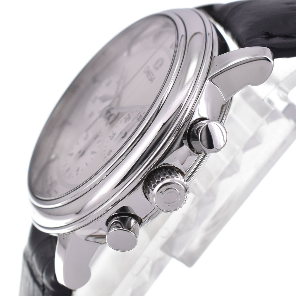 OMEGA De Ville Prestige 4840.31 Chronograph Silver Dial Hand Winding Men's
 Watch I#145064