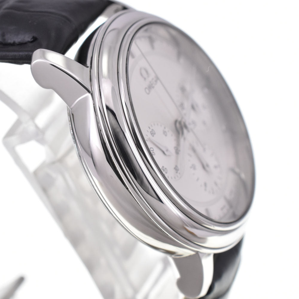 OMEGA De Ville Prestige 4840.31 Chronograph Silver Dial Hand Winding Men's
 Watch I#145064