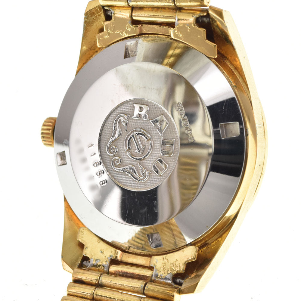 RADO Green horse 11658 Date Stainless Steel/Gold Plated gold Dial Automatic Men's
 Watch M#145078