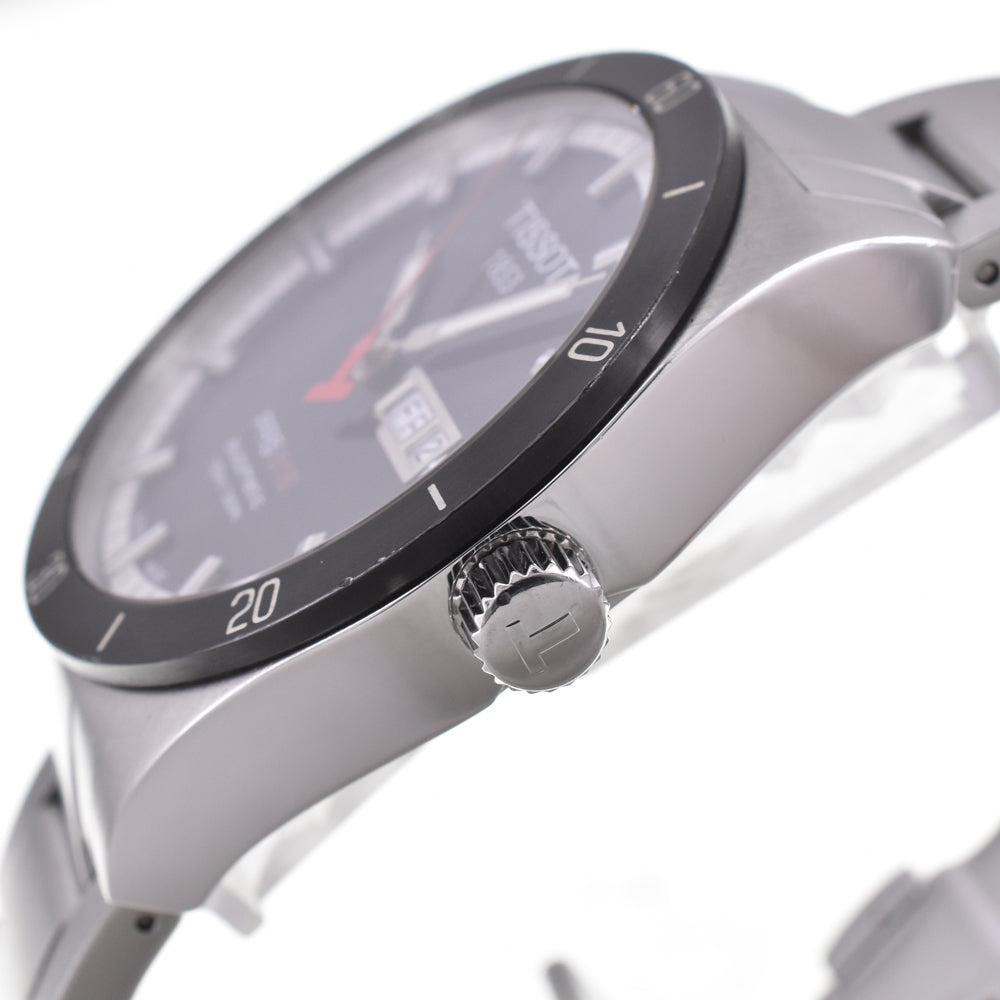 with paper TISSOT T Sport PRS 516 T044430A blue Dial Automatic Men's
 Watch J#145082