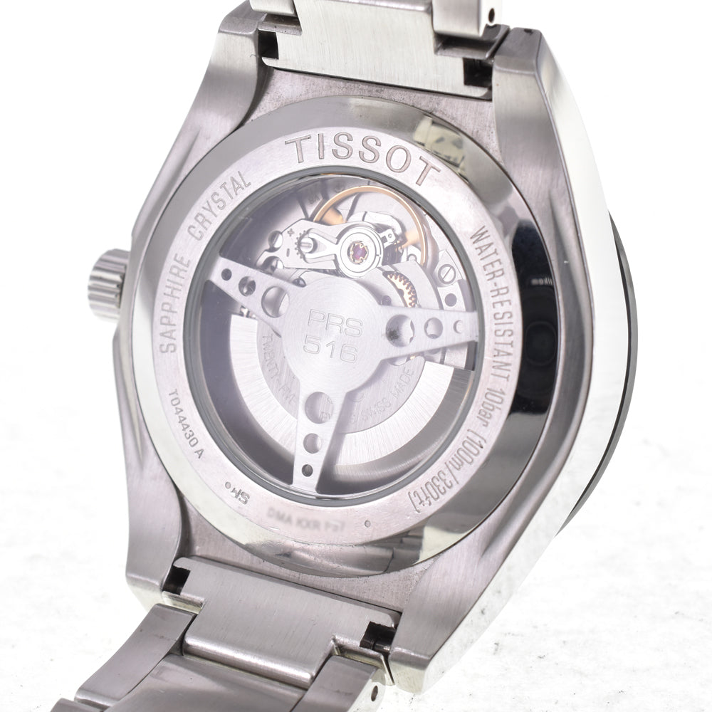 with paper TISSOT T Sport PRS 516 T044430A blue Dial Automatic Men's
 Watch J#145082