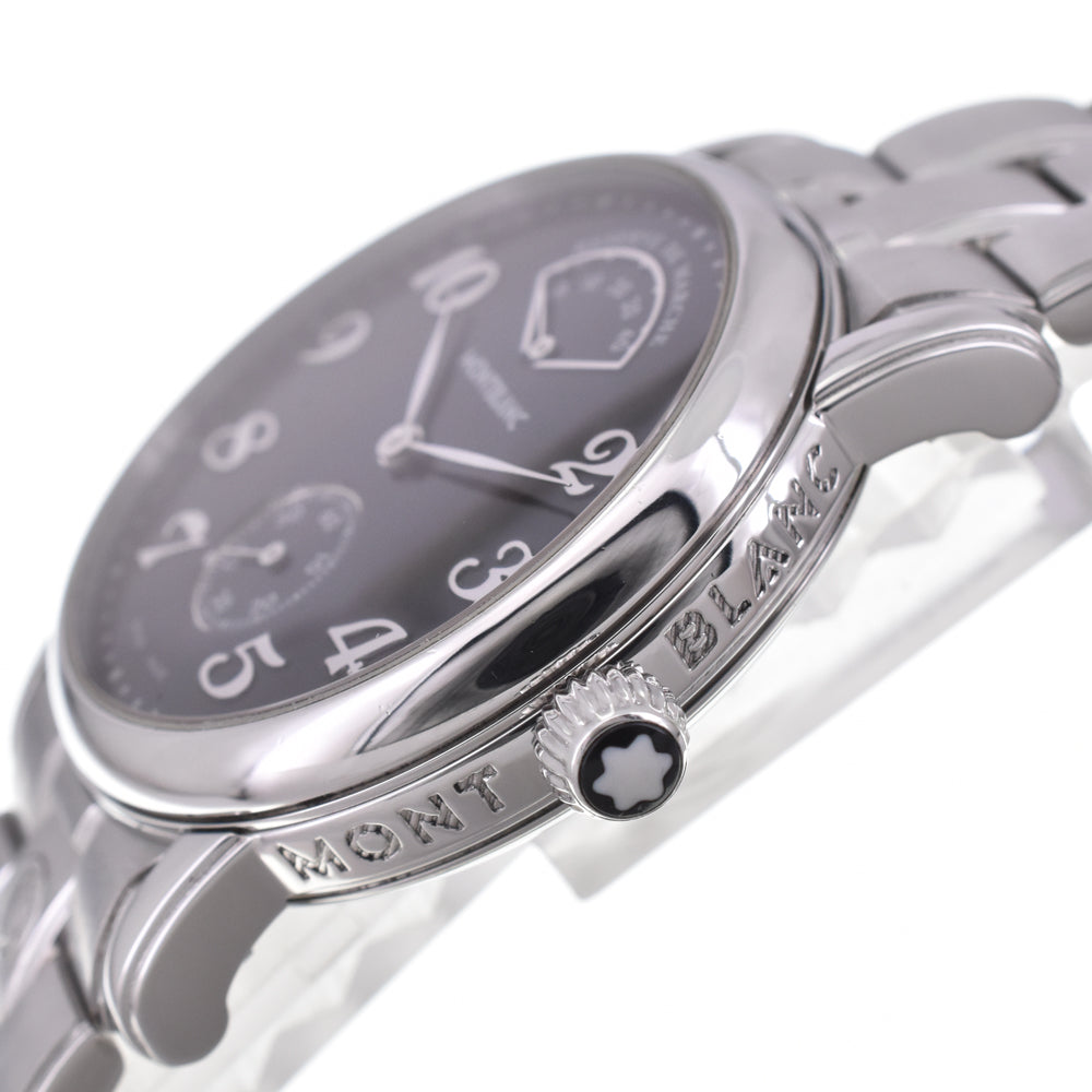 MONTBLANC Meistersteck 7017 Power reserve black Dial Hand Winding Men's
 Watch K#145085