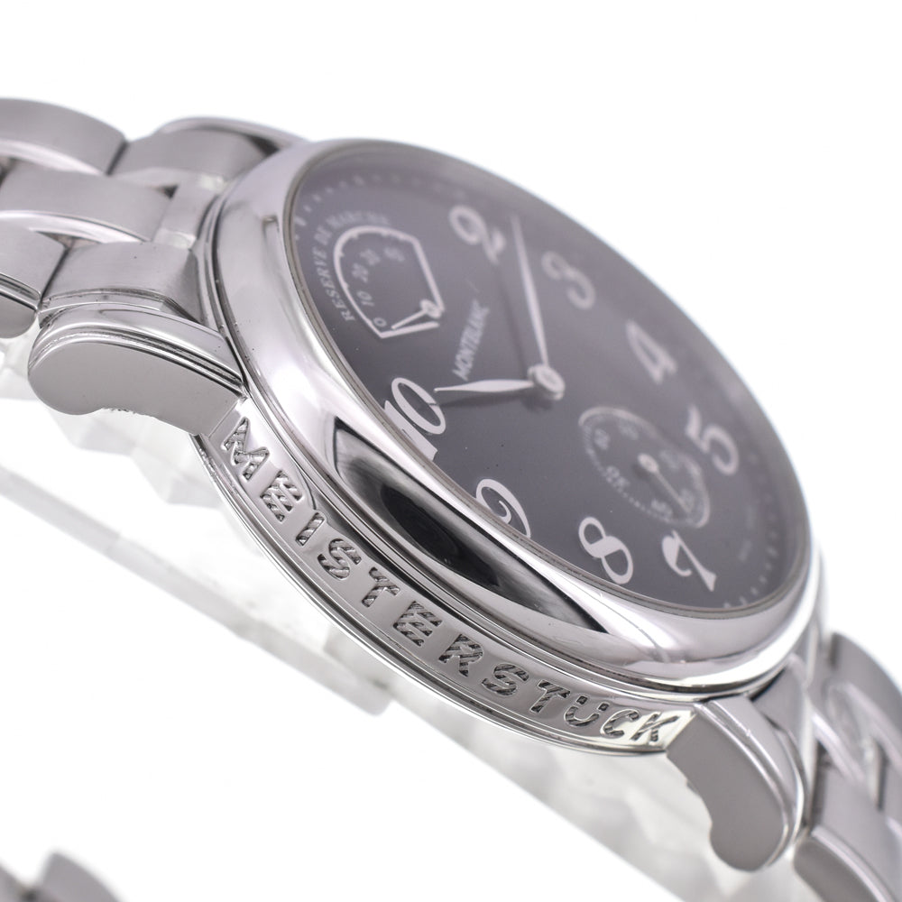 MONTBLANC Meistersteck 7017 Power reserve black Dial Hand Winding Men's
 Watch K#145085