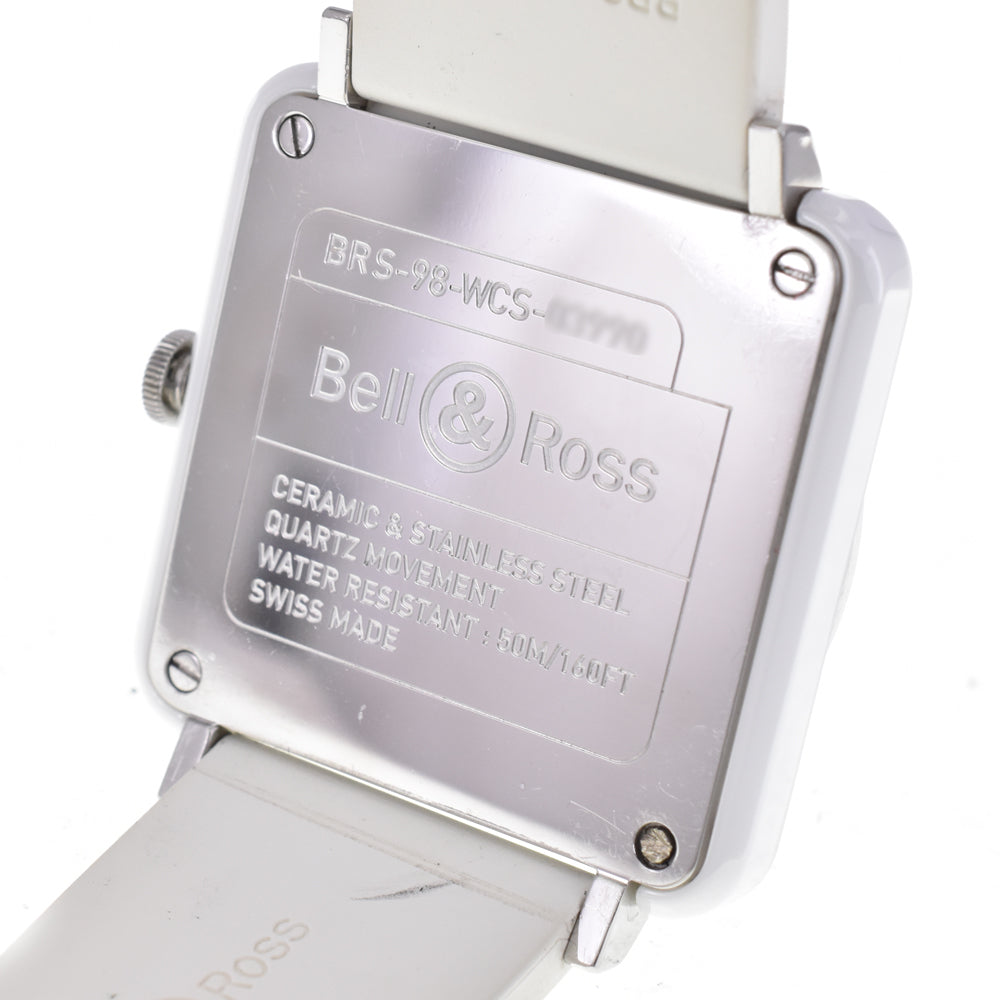 Bell＆Ross BR-S BRS-98-WCS White ceramic white Dial Quartz Ladies
 Watch I#145088
