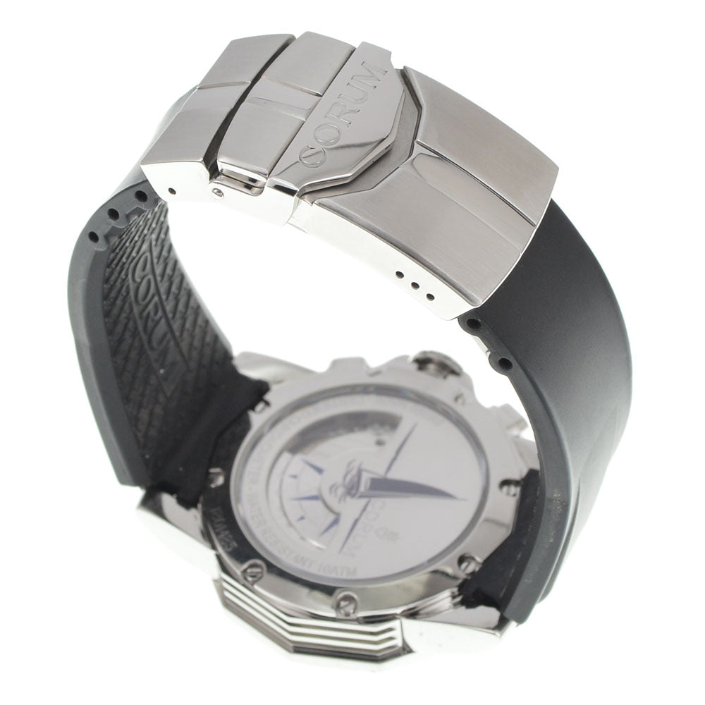 with paper CORUM Admirals cup 985.641.20/F371 AN41 Date black Dial Automatic Men's
 Watch J#145089