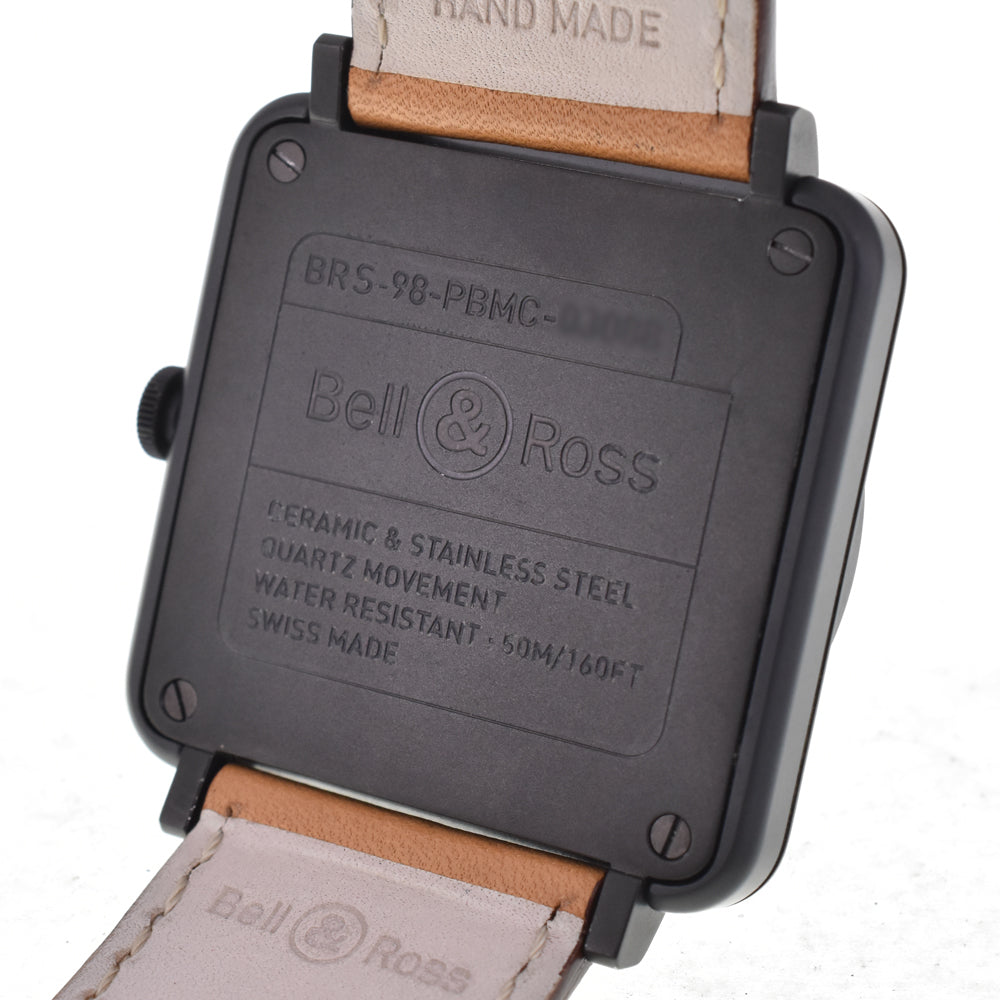 Bell＆Ross BR S Series BRS-98-PBMC black Dial Quartz Unisex
 Watch J#145090