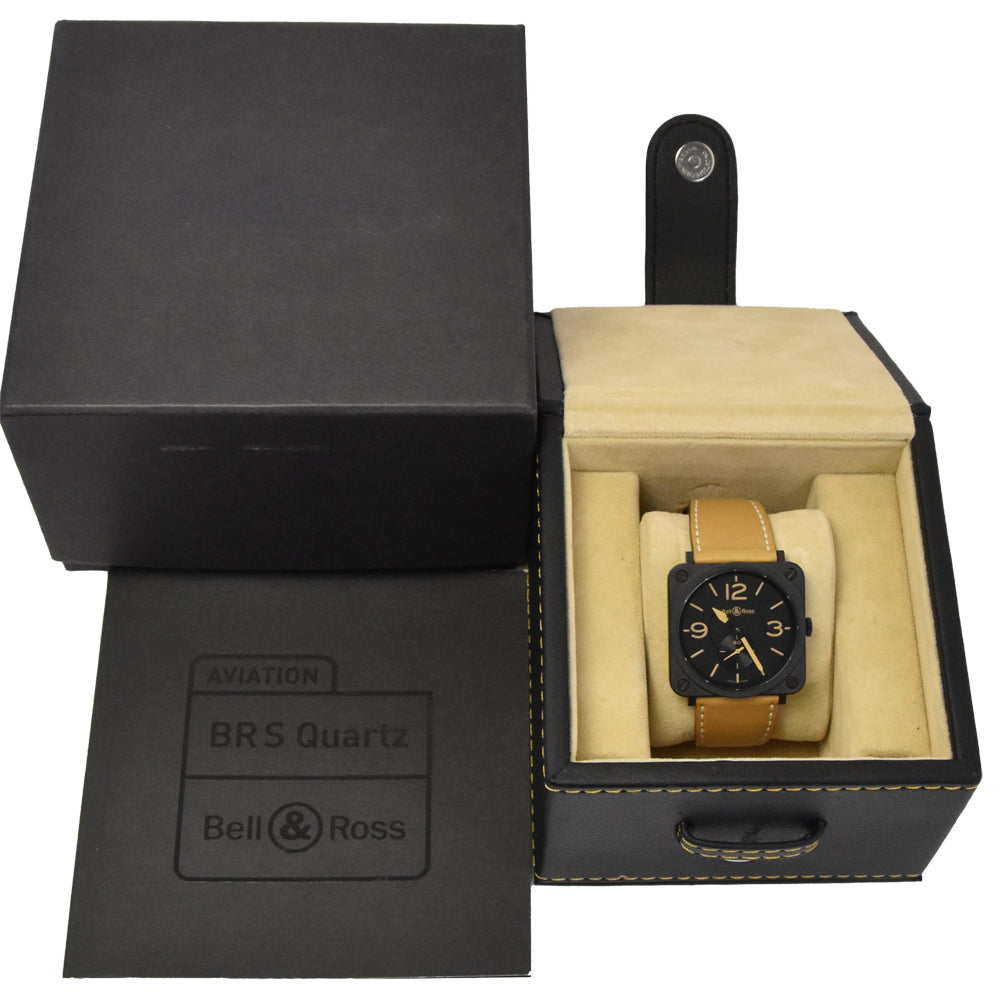 Bell＆Ross BR S Series BRS-98-PBMC black Dial Quartz Unisex
 Watch J#145090