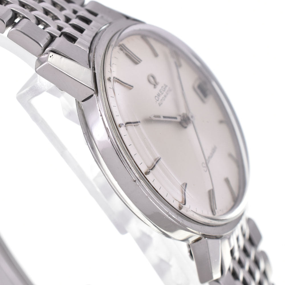 OMEGA Seamaster Ref.166.037 vintage Cal.565 Date Silver Dial Automatic Men's
 Watch M#145095