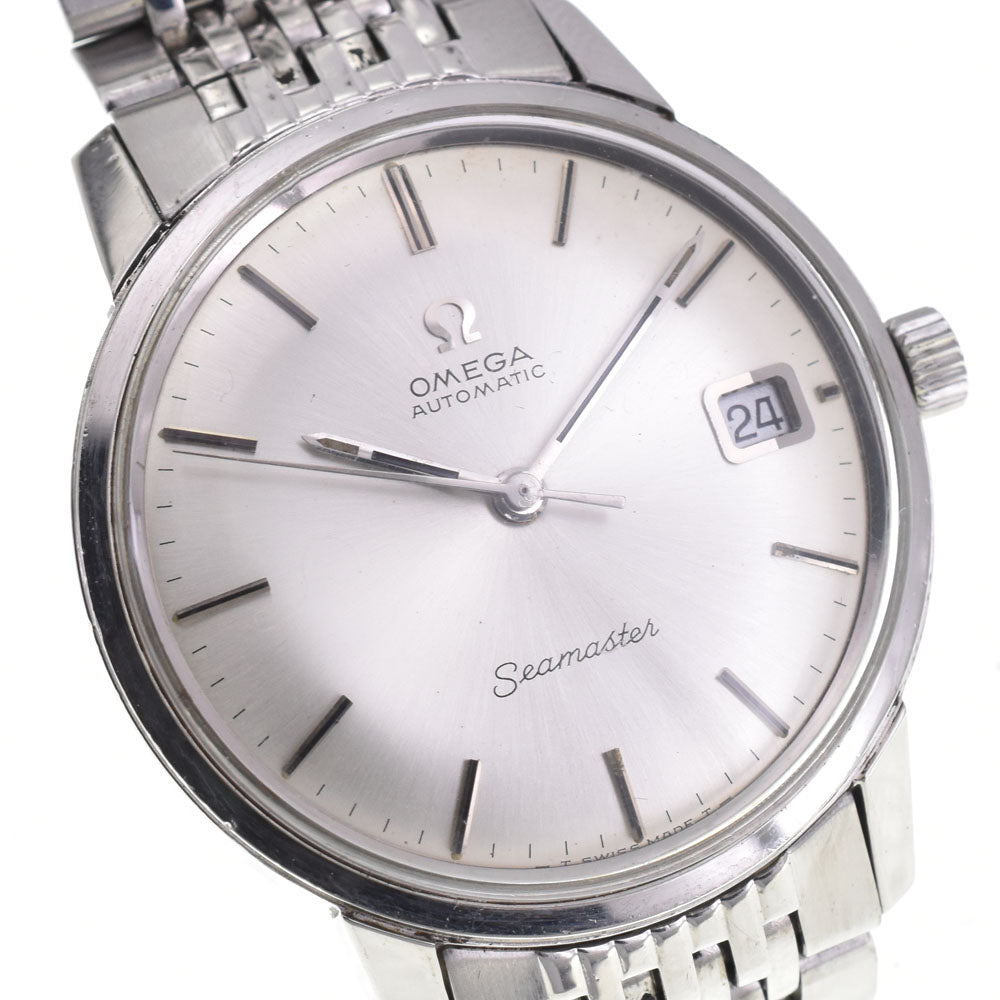 OMEGA Seamaster Ref.166.037 vintage Cal.565 Date Silver Dial Automatic Men's
 Watch M#145095