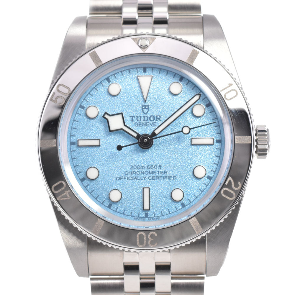 with paper TUDOR Black Bay 54 M79000-0001 200M Lagoon blue Dial Automatic Men's
 Watch I#145104