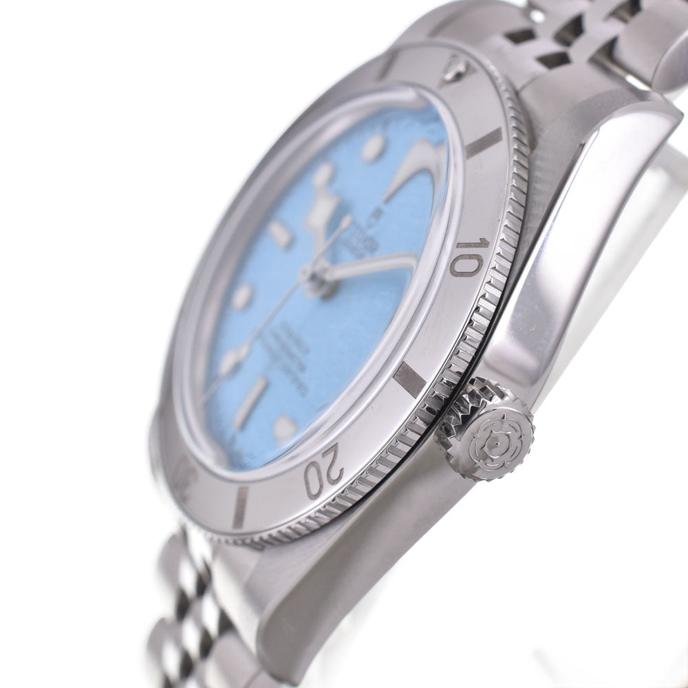 with paper TUDOR Black Bay 54 M79000-0001 200M Lagoon blue Dial Automatic Men's
 Watch I#145104