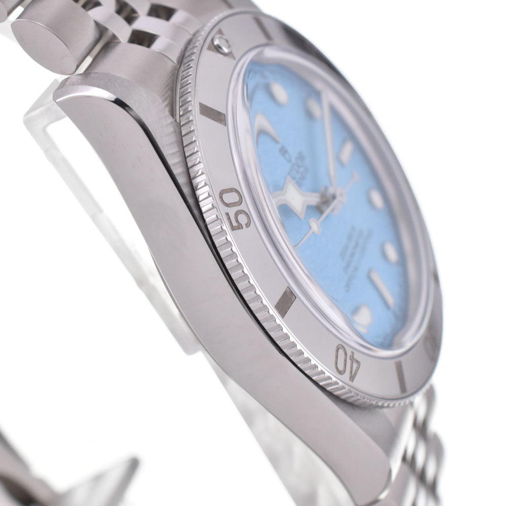 with paper TUDOR Black Bay 54 M79000-0001 200M Lagoon blue Dial Automatic Men's
 Watch I#145104
