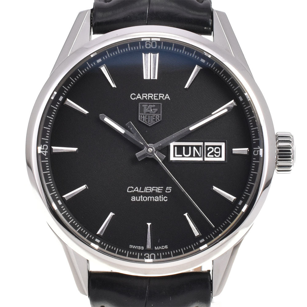 TAG HEUER Carrera Caliber 5 WAR201A.FC6266 black Dial Automatic Men's
 Watch L#145105