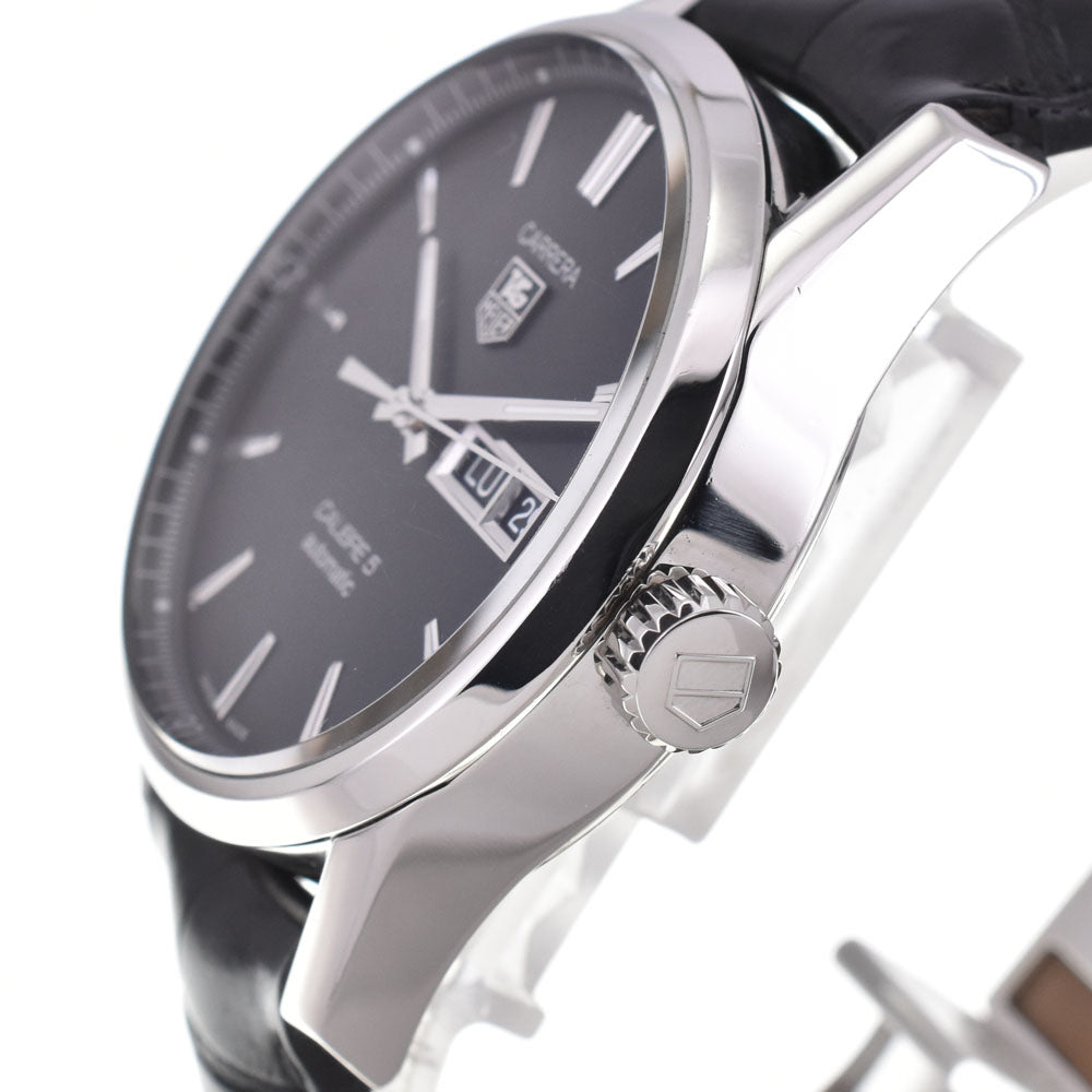 TAG HEUER Carrera Caliber 5 WAR201A.FC6266 black Dial Automatic Men's
 Watch L#145105
