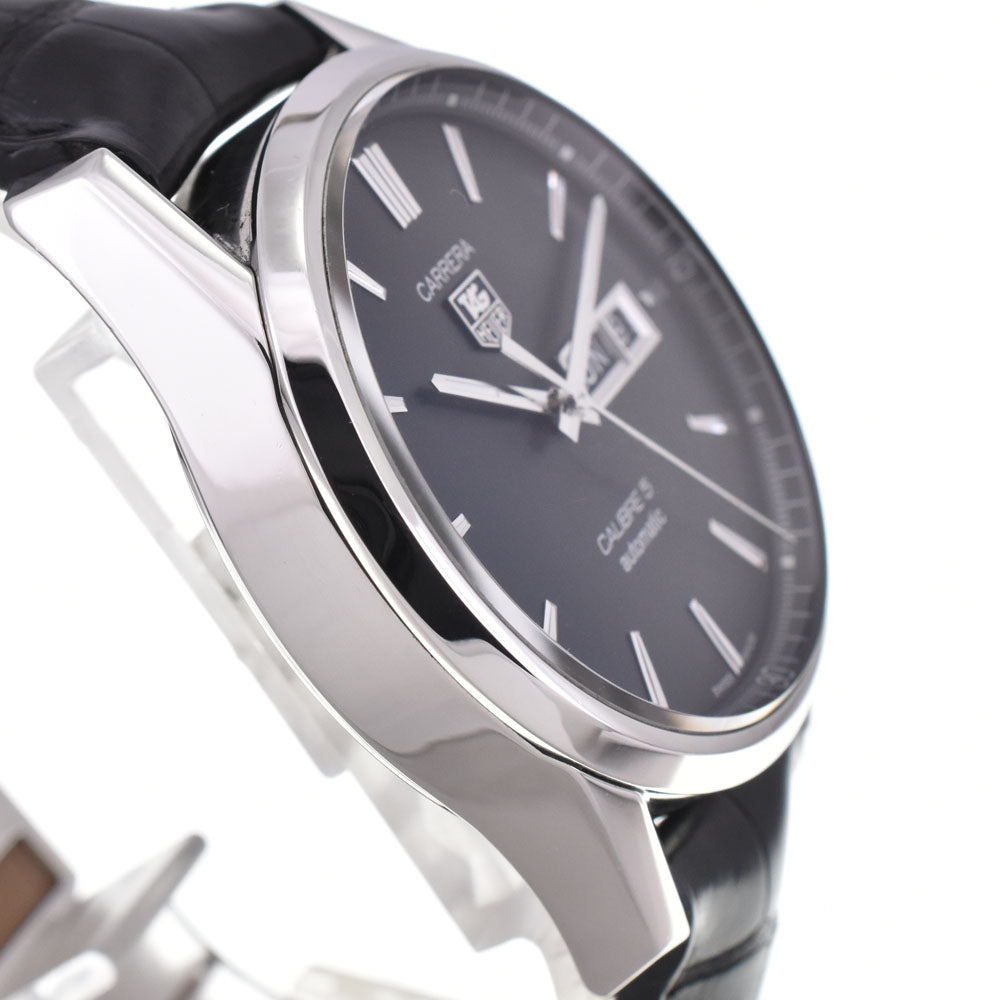 TAG HEUER Carrera Caliber 5 WAR201A.FC6266 black Dial Automatic Men's
 Watch L#145105