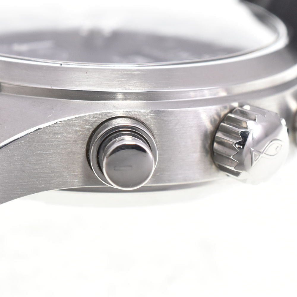 IWC SCHAFFHAUSEN Mechanical freeger IW370603 Chronograph day date black Dial Automatic Men's
 Watch J#145110