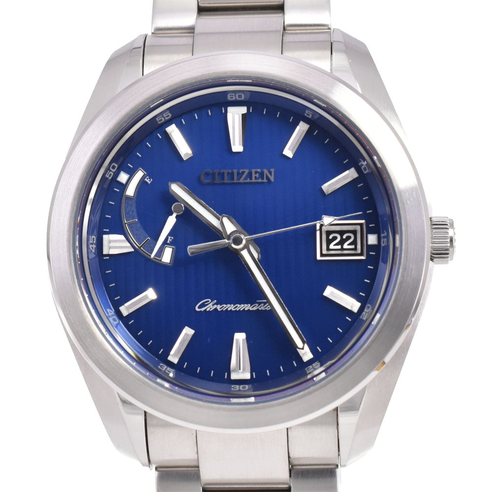 with paper CITIZEN The citizen AQ1050-50L eco Drive blue Dial Solar Men's
 Watch I#145112