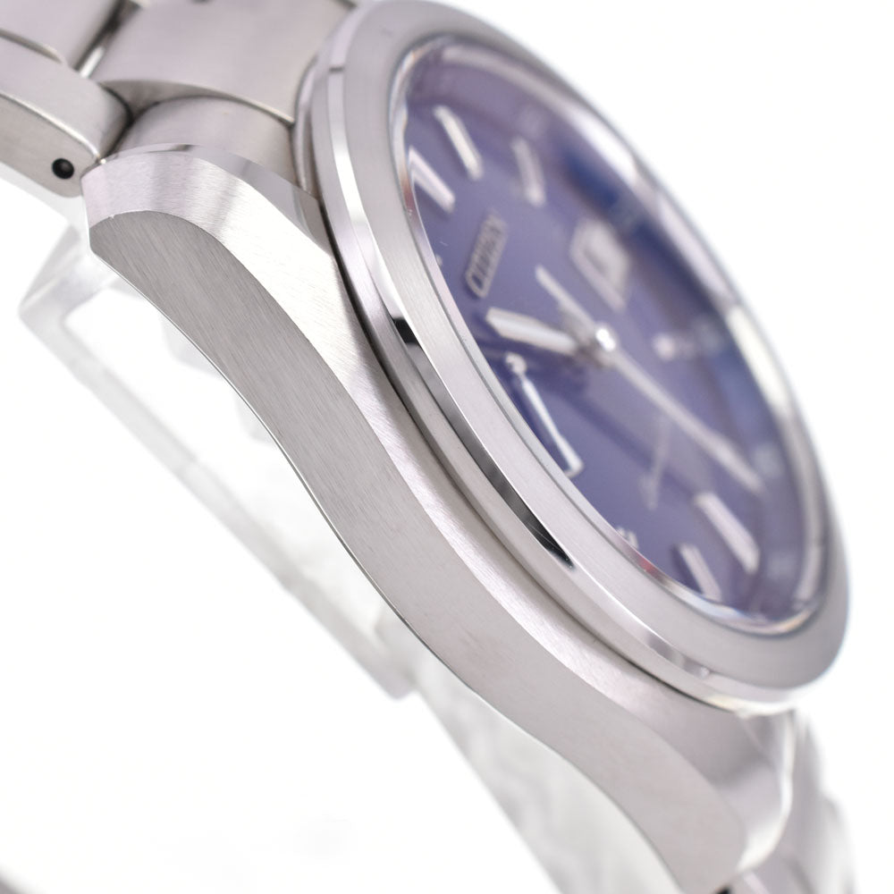 with paper CITIZEN The citizen AQ1050-50L eco Drive blue Dial Solar Men's
 Watch I#145112