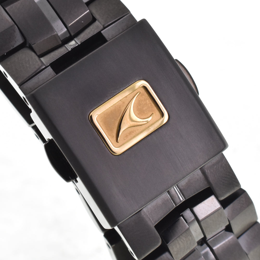 with paper CASIO Manta SG1000 Series OCW-SG1000ZE-1AJR World limited 350 black Dial Radio Sync Solar Men's
 Watch J#145114