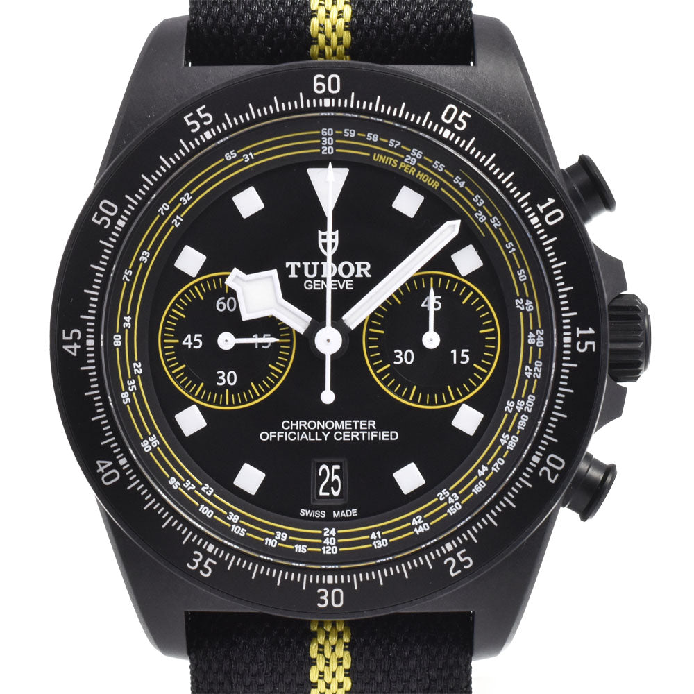 with paper TUDOR Pelagos FXD 25827KNJN Chronograph black Dial Automatic Men's
 Watch I#145117