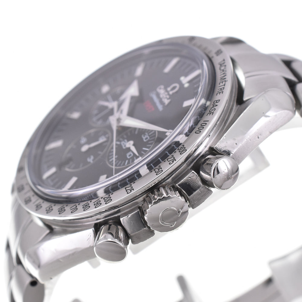 with paper OMEGA Speedmaster Broad Arrow 321.10.42.50.01.001 black Dial Automatic Men's
 Watch J#145120