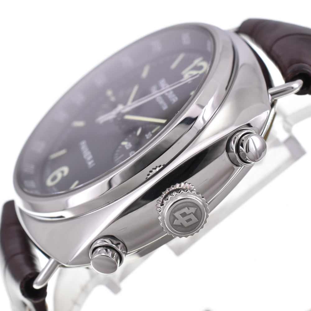 PANERAI Radio meal PAM00214 Chronograph black Dial Automatic Men's
 Watch I#145121