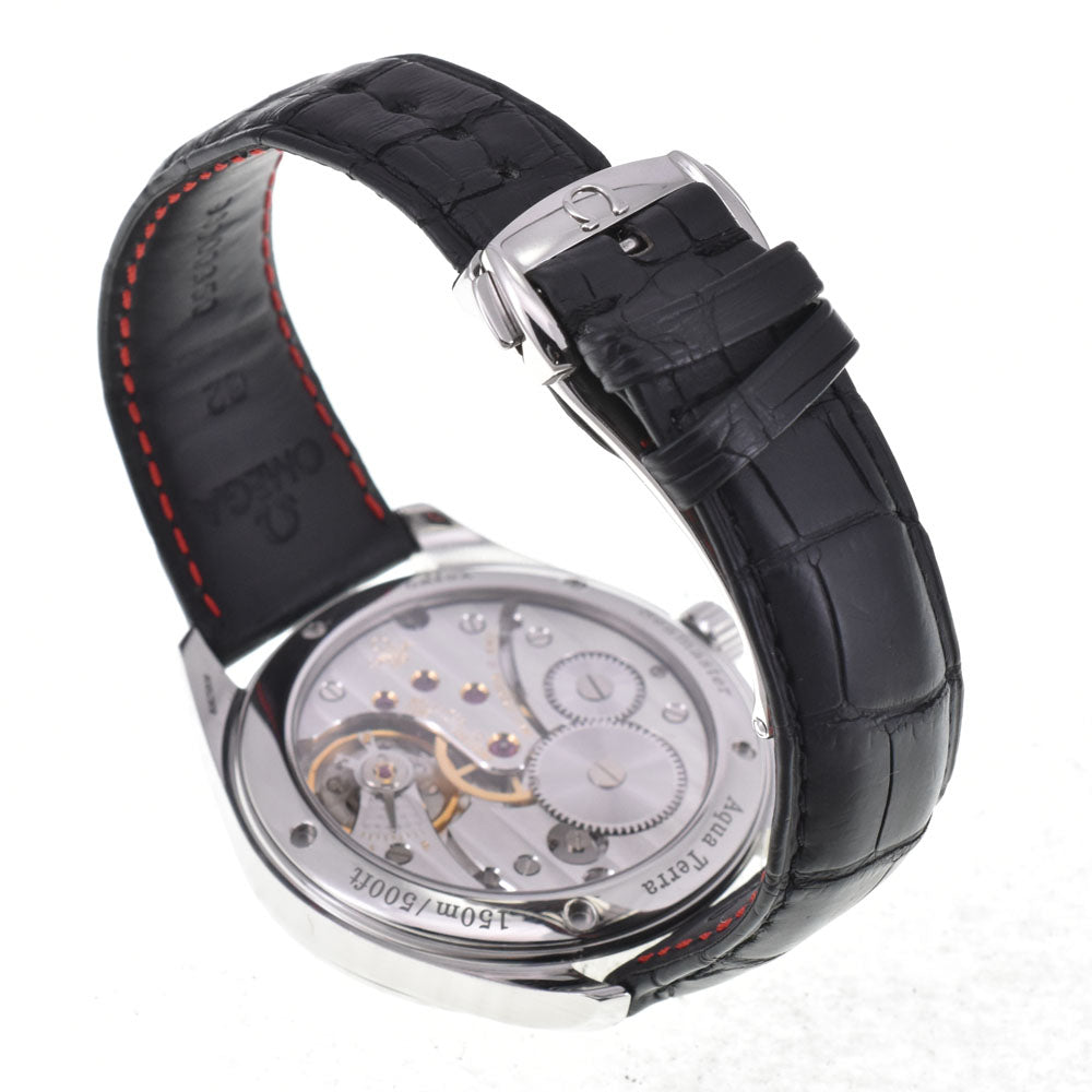 OMEGA Seamaster Aqua Terra Railmaster 2806.52.37 Small second black Dial Hand Winding Men's
 Watch I#145154