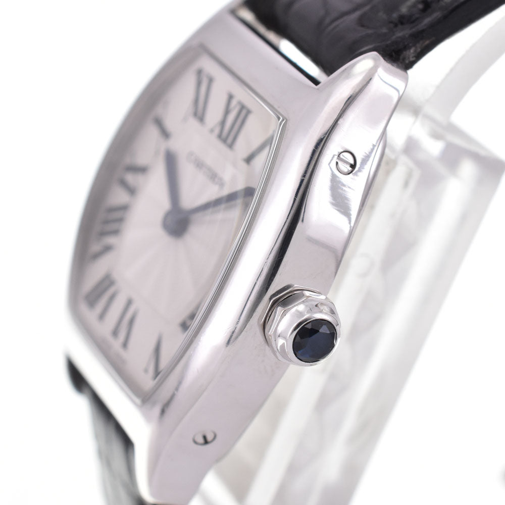 with paper CARTIER Tochu SM W1556361 WG Silver Dial Hand Winding Ladies
 Watch I#145155