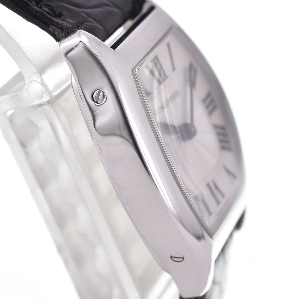 with paper CARTIER Tochu SM W1556361 WG Silver Dial Hand Winding Ladies
 Watch I#145155